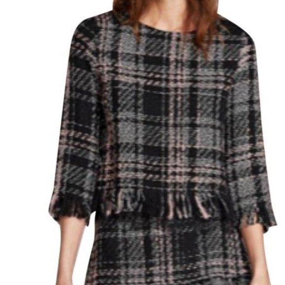 Zara Tweed 2 Piece Size S/M - Picture 3 of 9